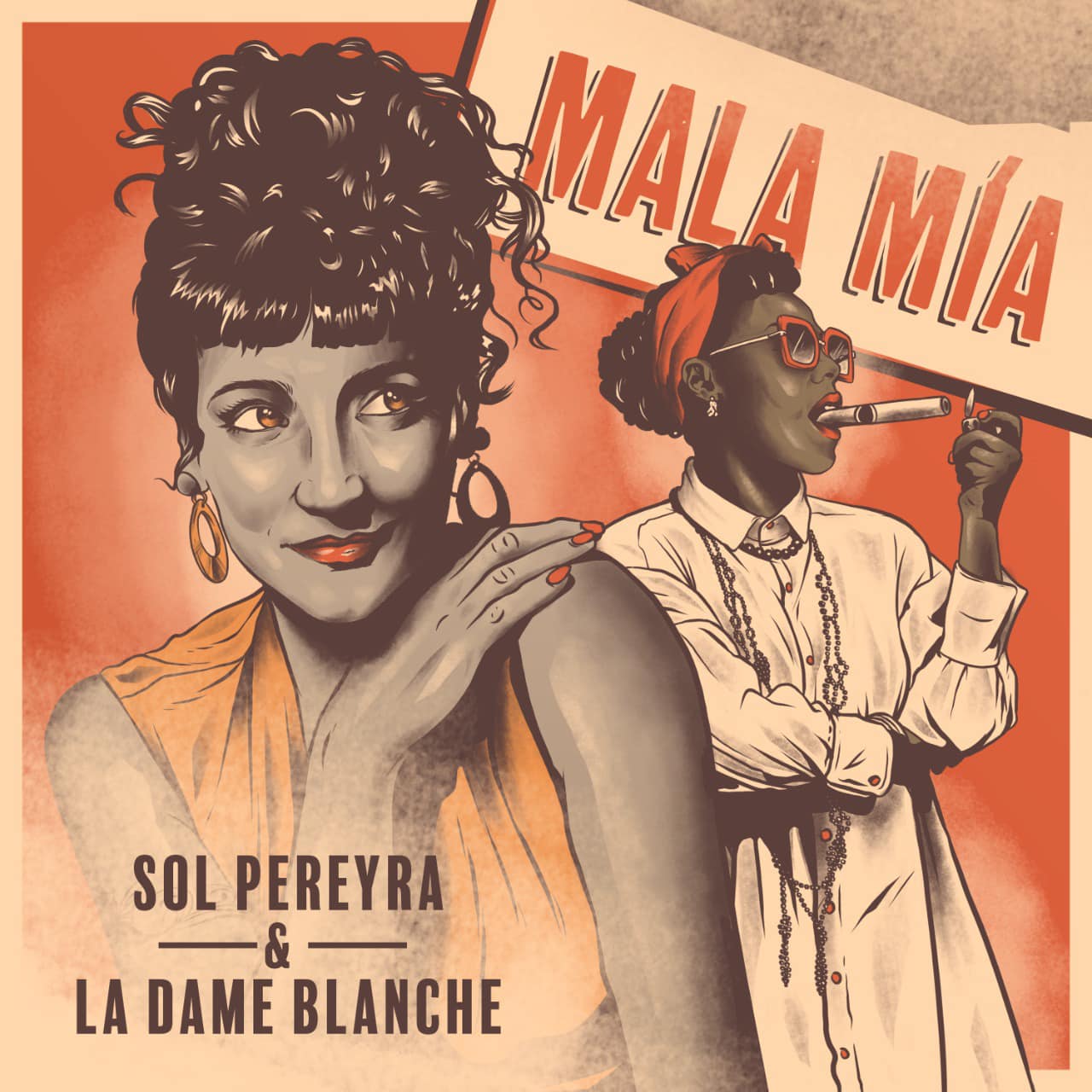 Argentina Y Cuba En Una Sola Canción Mala Mía Con Sol Pereyra And La Dame Blanche Radial 314 2706