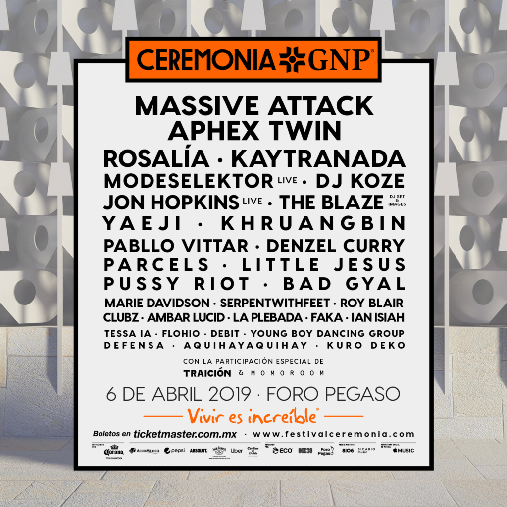 Nuevos músicos se suman al cartel del Ceremonia 2019