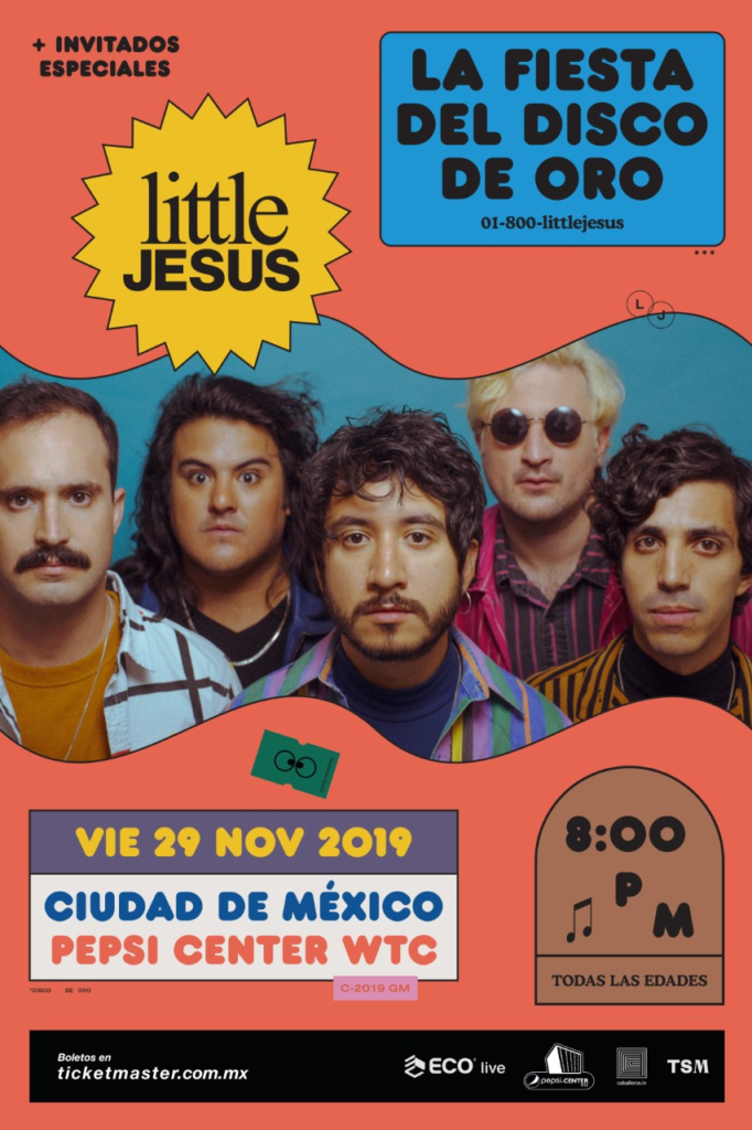 D.D.O de Little Jesus estará en el Pepsi Center WTC