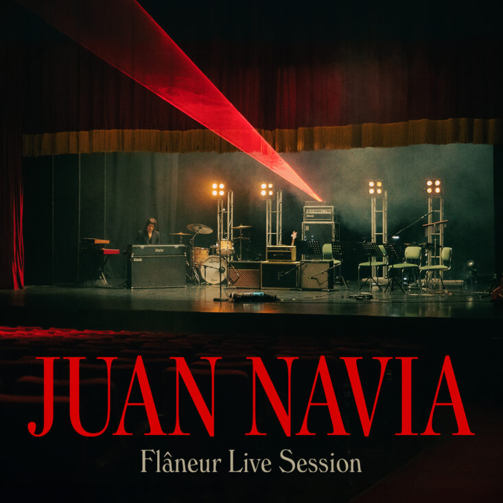 Juan Navia fusiona cine y música en su «Flâneur Live Session» con el estreno de «Parte de la Acción»