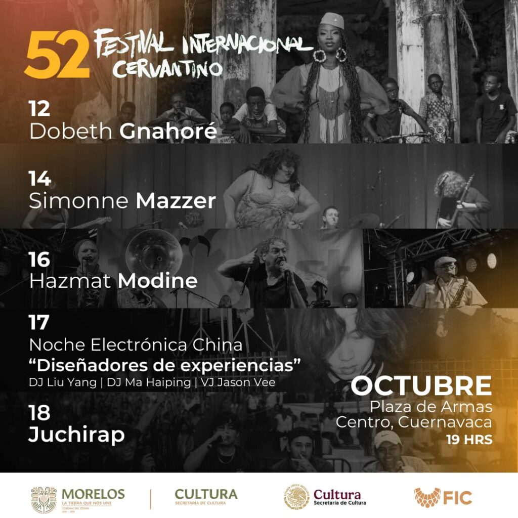 ¡Morelos se pinta de arte y cultura con el Festival Internacional Cervantino!