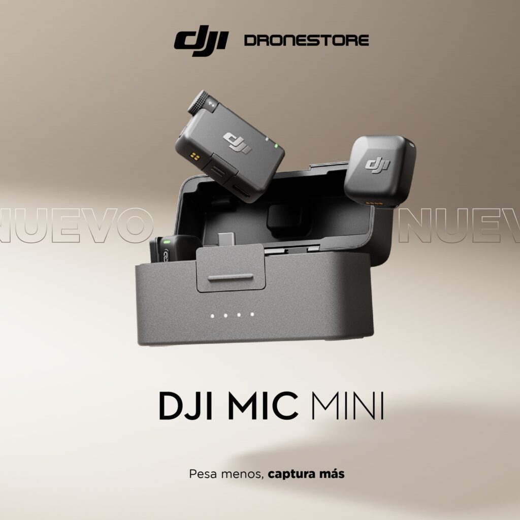 ¡Hazte escuchar con los nuevos DJI Mic Mini!