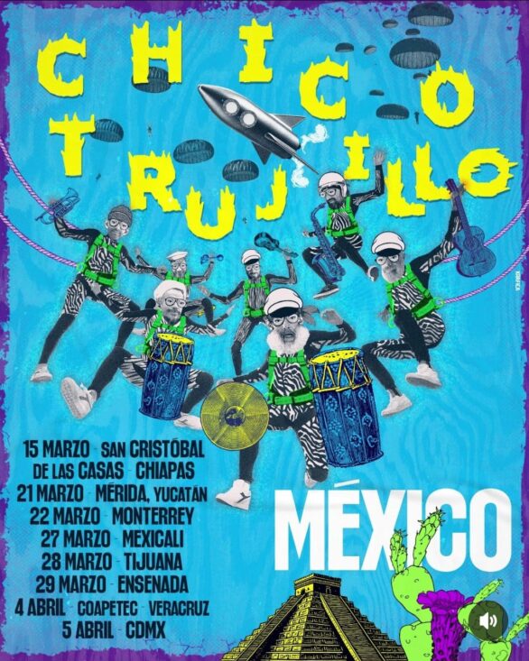 Chico Trujillo Celebra 25 Años de Trayectoria con una Gira por México y un Gran Cierre en el Salón Los Ángeles